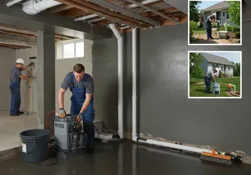 Basement Waterproofing and Flood Prevention process in California, MO